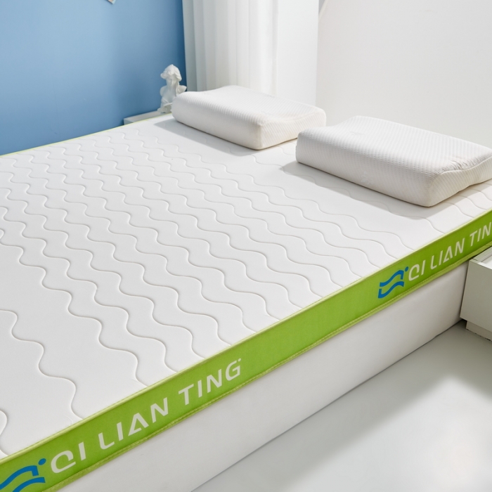 91家纺网 家纺一手货源 找家纺 （总）祁恋婷 2023新款A类牛奶丝乳胶记忆棉床垫【床垫遮盖物】