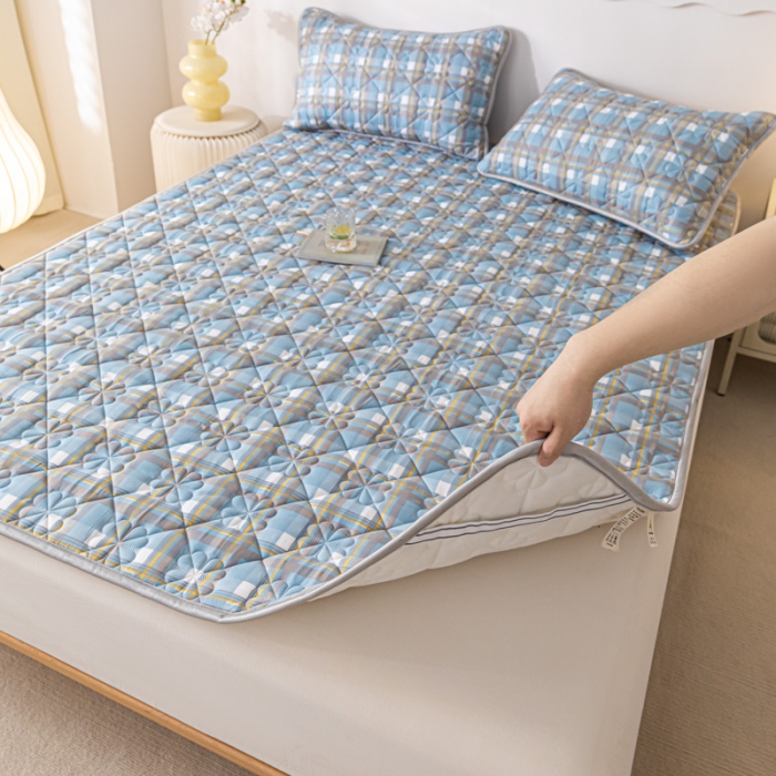 91家纺网 家纺一手货源 找家纺 芬晴 2023新款A类婴幼儿大豆抗菌软床垫 简夕兰