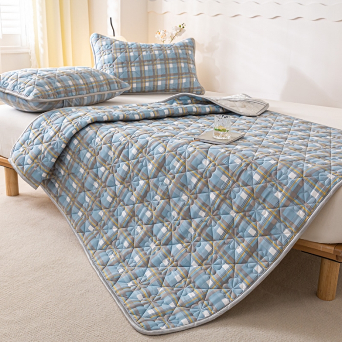 91家纺网 家纺一手货源 找家纺 芬晴 2023新款A类婴幼儿大豆抗菌软床垫 简夕兰