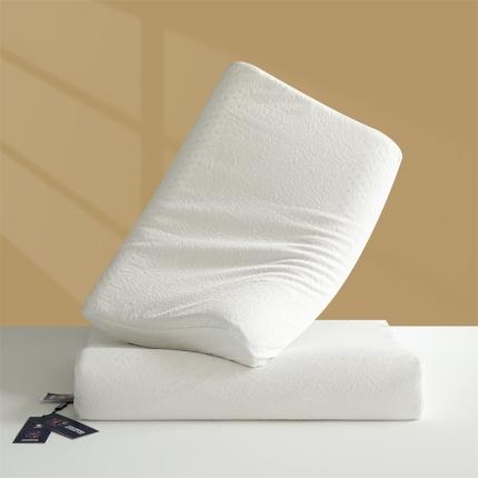 91家纺网 家纺一手货源 找家纺 （总）彩象树 2025新款天然乳胶波浪护颈枕真空包装直播电商爆款乳胶枕