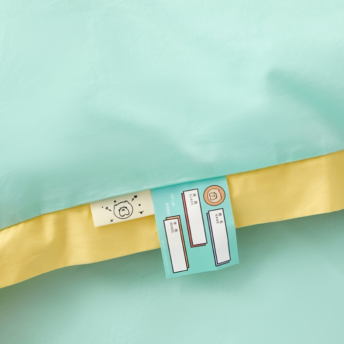 91家纺网 家纺一手货源 找家纺 荷马之梦 新款60S长绒棉绣花儿童幼儿园三件套宝宝午睡六件套（萌享） 恐龙伙伴