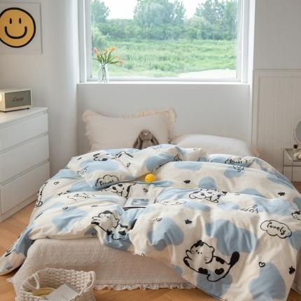 91家纺网 家纺一手货源 找家纺 （总）洋铭区 2023新款全棉单品被套