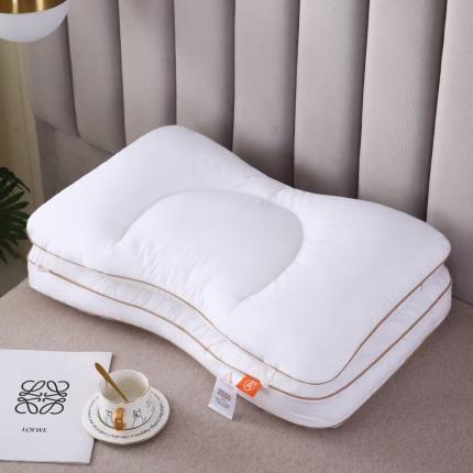 91家纺网 家纺一手货源 找家纺 剑桥 2023新款全棉幕斯子母羽丝枕10个起订