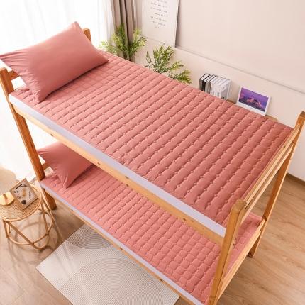 （总）恋绒2023新款A类全棉学生宿舍专用床垫上下铺床护垫防滑床垫
