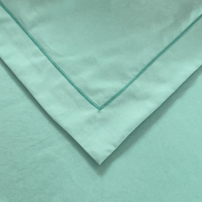 91家纺网 家纺一手货源 找家纺 靓生活 2023新款爱丽丝系列锦棉提花刺绣四件套 爱丽丝-清水绿