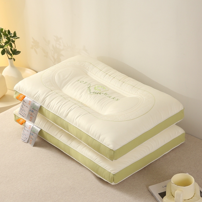 91家纺网 家纺一手货源 找家纺 赛格时代家居 2023新款聚乳酸舒适定型羽丝绒枕头枕芯