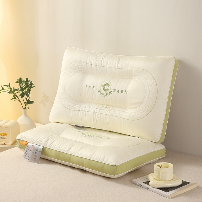 91家纺网 家纺一手货源 找家纺 赛格时代家居 2023新款聚乳酸舒适定型羽丝绒枕头枕芯