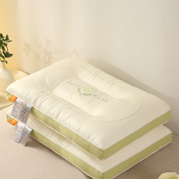 91家纺网 家纺一手货源 找家纺 赛格时代家居 2023新款聚乳酸舒适定型羽丝绒枕头枕芯