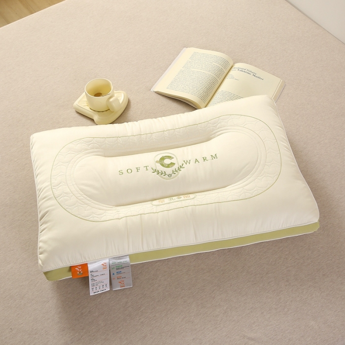 91家纺网 家纺一手货源 找家纺 赛格时代家居 2023新款聚乳酸舒适定型羽丝绒枕头枕芯