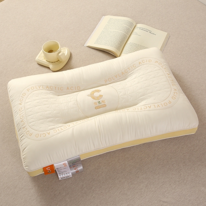 91家纺网 家纺一手货源 找家纺 赛格时代家居 2023新款聚乳酸护颈定型羽丝绒枕头枕芯