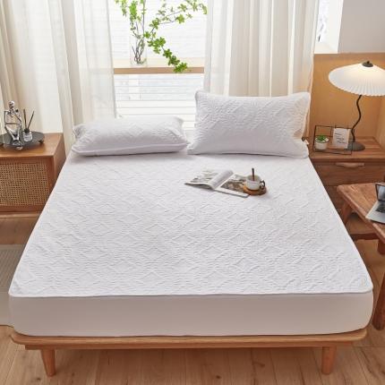 91家纺网 家纺一手货源 找家纺 （总）好梦缘 2023新款水洗棉夹棉压花床笠