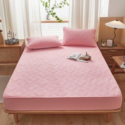 91家纺网 家纺一手货源 找家纺 （总）好梦缘 2023新款水洗棉夹棉压花床笠