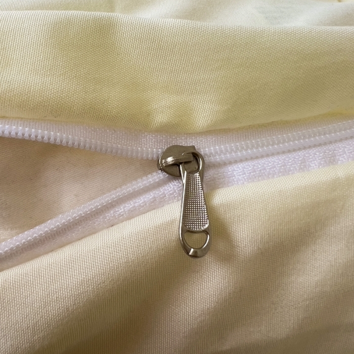 91家纺网 家纺一手货源 找家纺 海岛哥哥 2023新款大眼睛超柔水洗棉系列四件套 大眼睛-奶黄+果绿