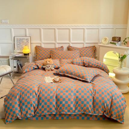 91家纺网 家纺一手货源 找家纺 （总）艺玲 2023网红热款加厚柔软糯糯棉爱意系列四件套