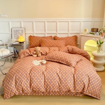 91家纺网 家纺一手货源 找家纺 （总）艺玲 2023网红热款加厚柔软糯糯棉爱意系列四件套