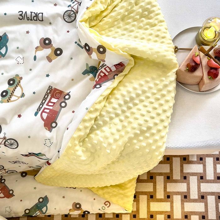 91家纺网 家纺一手货源 找家纺 A类凉豆豆凉感丝幼儿园夏被仿鹅绒儿童夏凉被空调被学生夏天午睡被