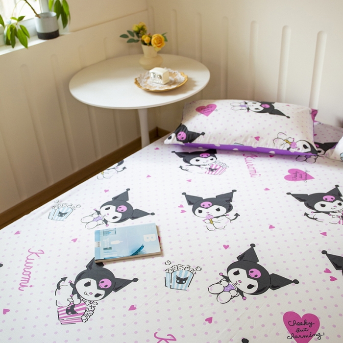 91家纺网 家纺一手货源 找家纺 （总）博雅 2023新款全棉卡通印花床笠