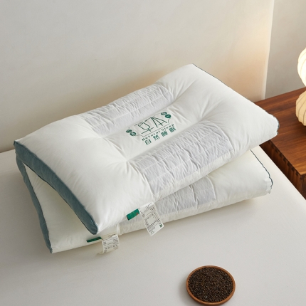91家纺网 家纺一手货源 找家纺 （总）她喜爱枕头枕芯 荞麦壳+决明子 二本合一 草本双效护颈助眠花草枕