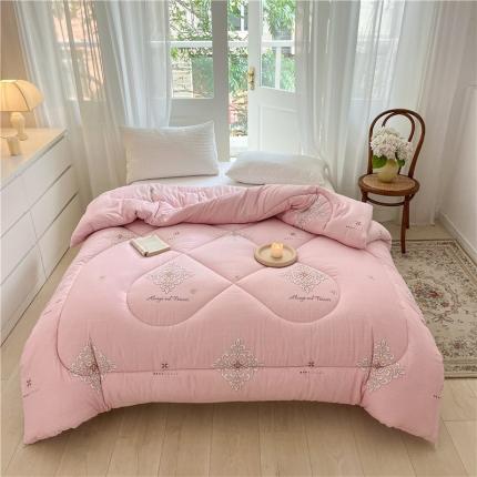 91家纺网 家纺一手货源 找家纺 （总）心悦 2023新款柔软印花大豆被