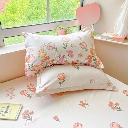 91家纺网 家纺一手货源 找家纺 莱通 2024新款12868印花四件套系列-单枕套 诺溪