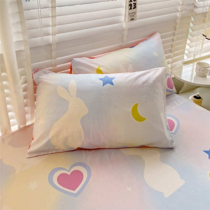 91家纺网 家纺一手货源 找家纺 （总）名兮 2023新款全棉印花床笠