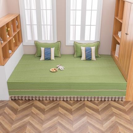 91家纺网 家纺一手货源 找家纺 （总）手艺人 2025新款纯棉绗缝炕盖榻榻米炕垫K212-K216