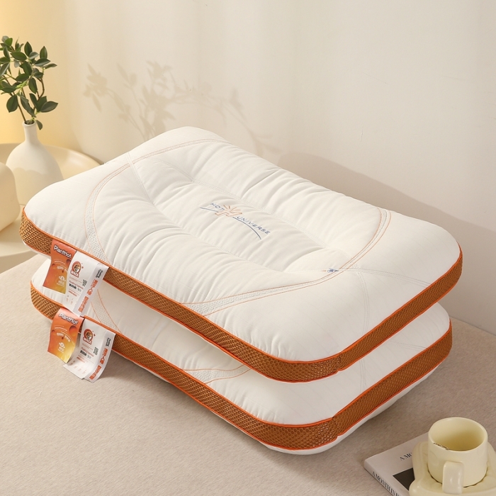 91家纺网 家纺一手货源 找家纺 赛格时代家居 2023新款漂浮入睡舒适定型羽丝绒枕