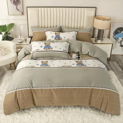 91家纺网 家纺一手货源 找家纺 （总）金纱玉纺家纺 2024新款加厚AB版四件套