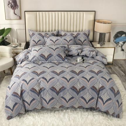 91家纺网 家纺一手货源 找家纺 （总）金纱玉纺家纺 2024新款加厚AB版四件套