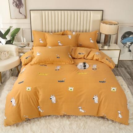 91家纺网 家纺一手货源 找家纺 （总）金纱玉纺家纺 2024新款加厚AB版四件套