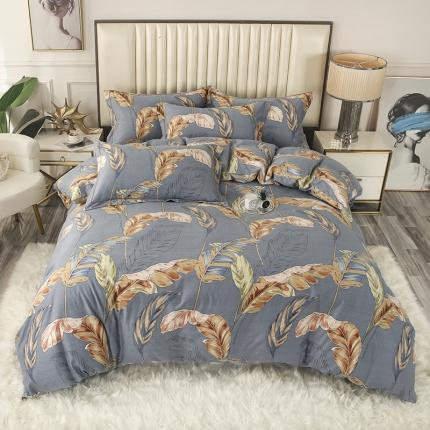 91家纺网 家纺一手货源 找家纺 （总）金纱玉纺家纺 2024新款加厚AB版四件套