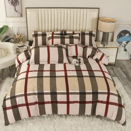 91家纺网 家纺一手货源 找家纺 （总）金纱玉纺家纺 2024新款加厚AB版四件套