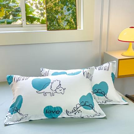 91家纺网 家纺一手货源 找家纺 （总）金鑫汇 2023新款喷气全棉枕套一对