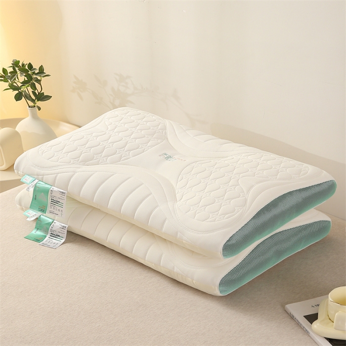 91家纺网 家纺一手货源 找家纺 赛格时代  2023新款柔道护颈定型羽丝绒枕