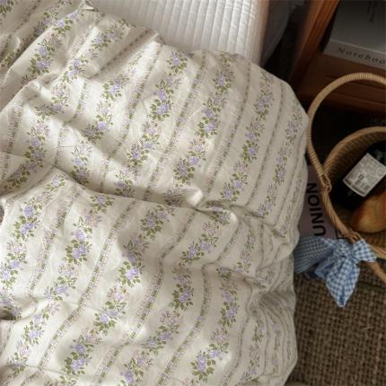 91家纺网 家纺一手货源 找家纺 总恋恋三季 新款13372法式复古小清新全棉印花四件套系列-可可西里