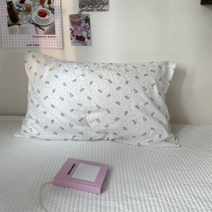 91家纺网 家纺一手货源 找家纺 总 恋恋三季 新款13372法式复古小清新全棉印花四件套系列-小苍兰