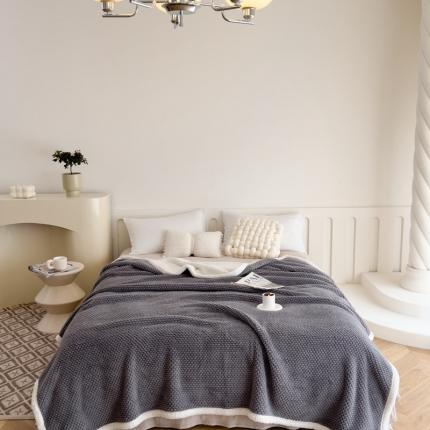 91家纺网 家纺一手货源 找家纺 （总）佰亿莱 2024新款塔芙绒羊羔绒多功能毯