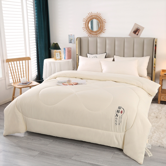 91家纺网 家纺一手货源 找家纺 （总）百花王 2023新款原棉大豆被夏被四季被-风格一