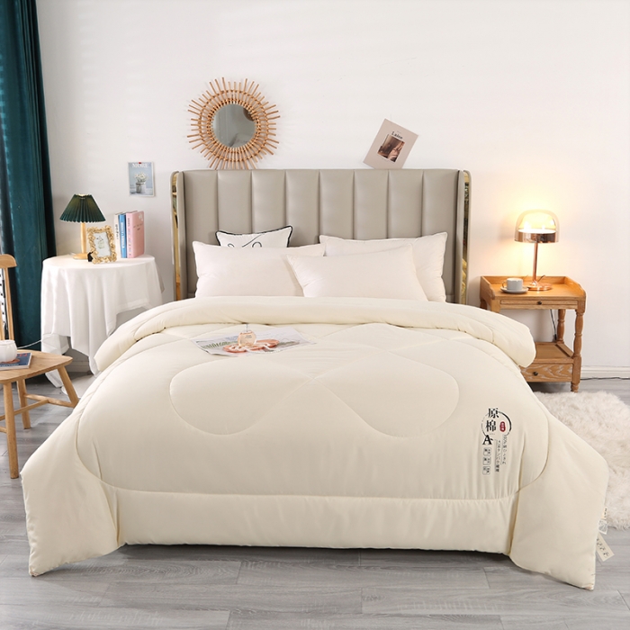 91家纺网 家纺一手货源 找家纺 （总）百花王 2023新款原棉大豆被夏被四季被-风格一