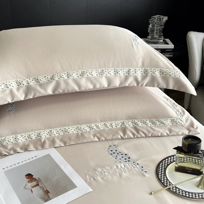 91家纺网 家纺一手货源 找家纺 （总）优悦 2023新款轻奢磨毛刺绣床笠