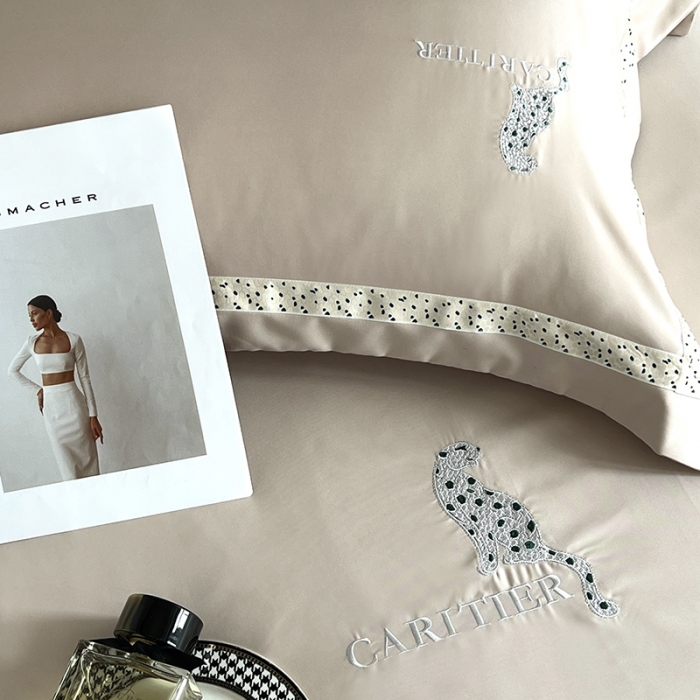 91家纺网 家纺一手货源 找家纺 （总）优悦 2023新款轻奢磨毛刺绣床笠