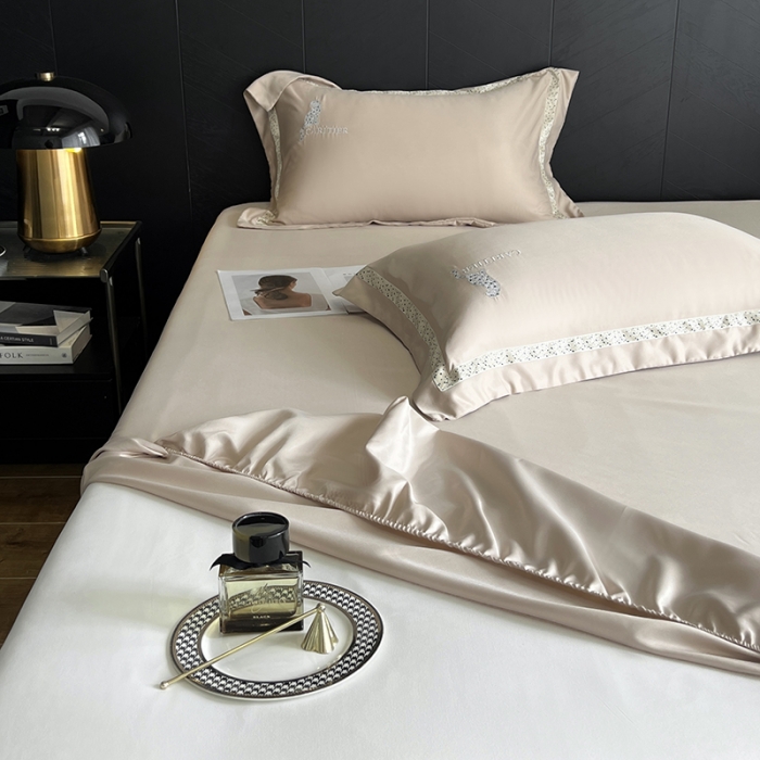 91家纺网 家纺一手货源 找家纺 （总）优悦 2023新款轻奢磨毛刺绣床笠