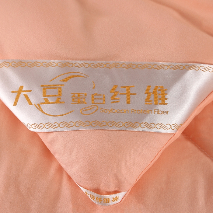 91家纺网 家纺一手货源 找家纺 百花王 2023新款原棉大豆被夏被四季被-风格二 玉色