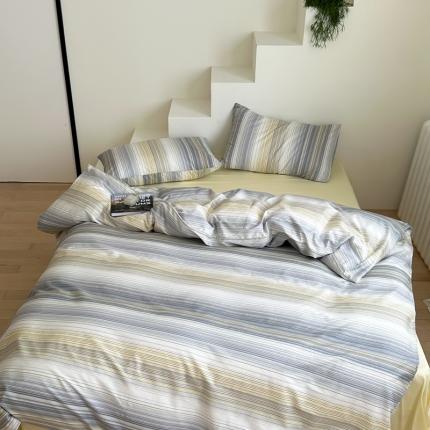 91家纺网 家纺一手货源 找家纺 （总）昔可家纺 2023新款北欧风全棉四件套