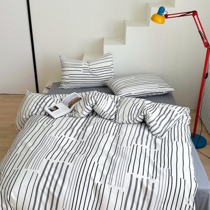 91家纺网 家纺一手货源 找家纺 （总）昔可家纺 2023新款北欧风全棉四件套