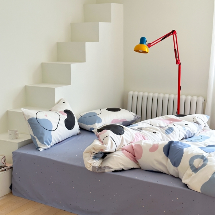 91家纺网 家纺一手货源 找家纺 （总）昔可家纺 2023新款北欧风全棉四件套