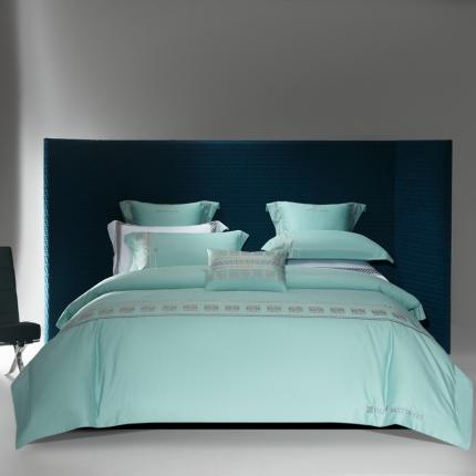 91家纺网 家纺一手货源 找家纺 （总）高大尚 2023新款长绒棉磨毛四件套贝芙丽