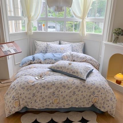 澳萝拉 2023新款磨毛四件套-花卉系列 花海