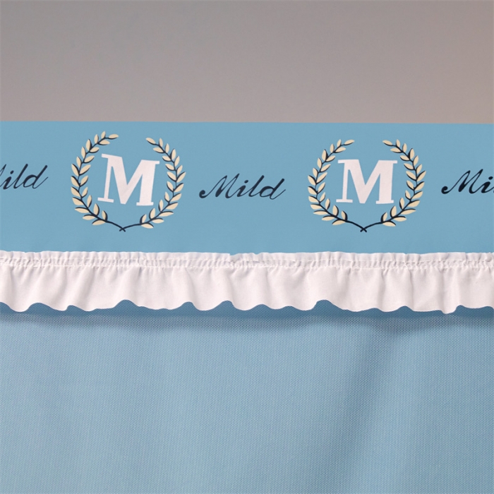 91家纺网 家纺一手货源 找家纺 初心 2025新款床帘款学生宿舍蚊帐 天空蓝