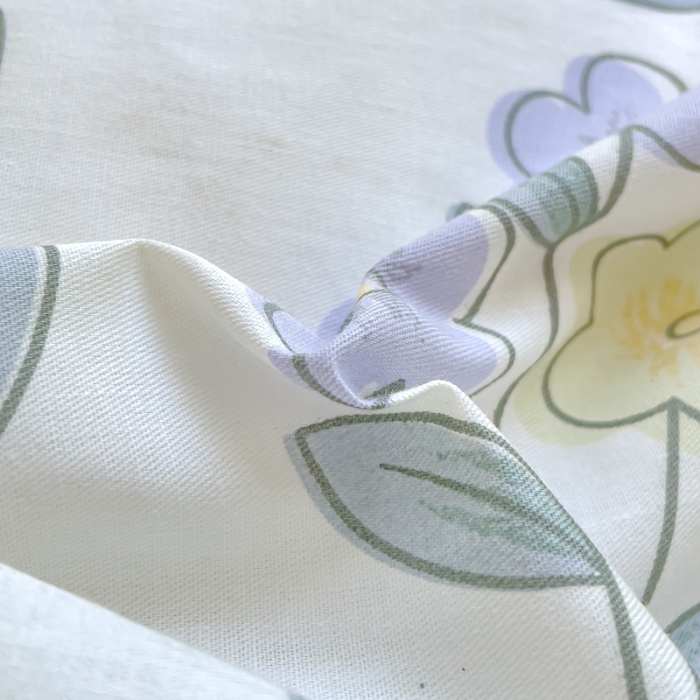 91家纺网 家纺一手货源 找家纺 金鑫汇 2023新款喷气全棉枕套一对 诗情画意